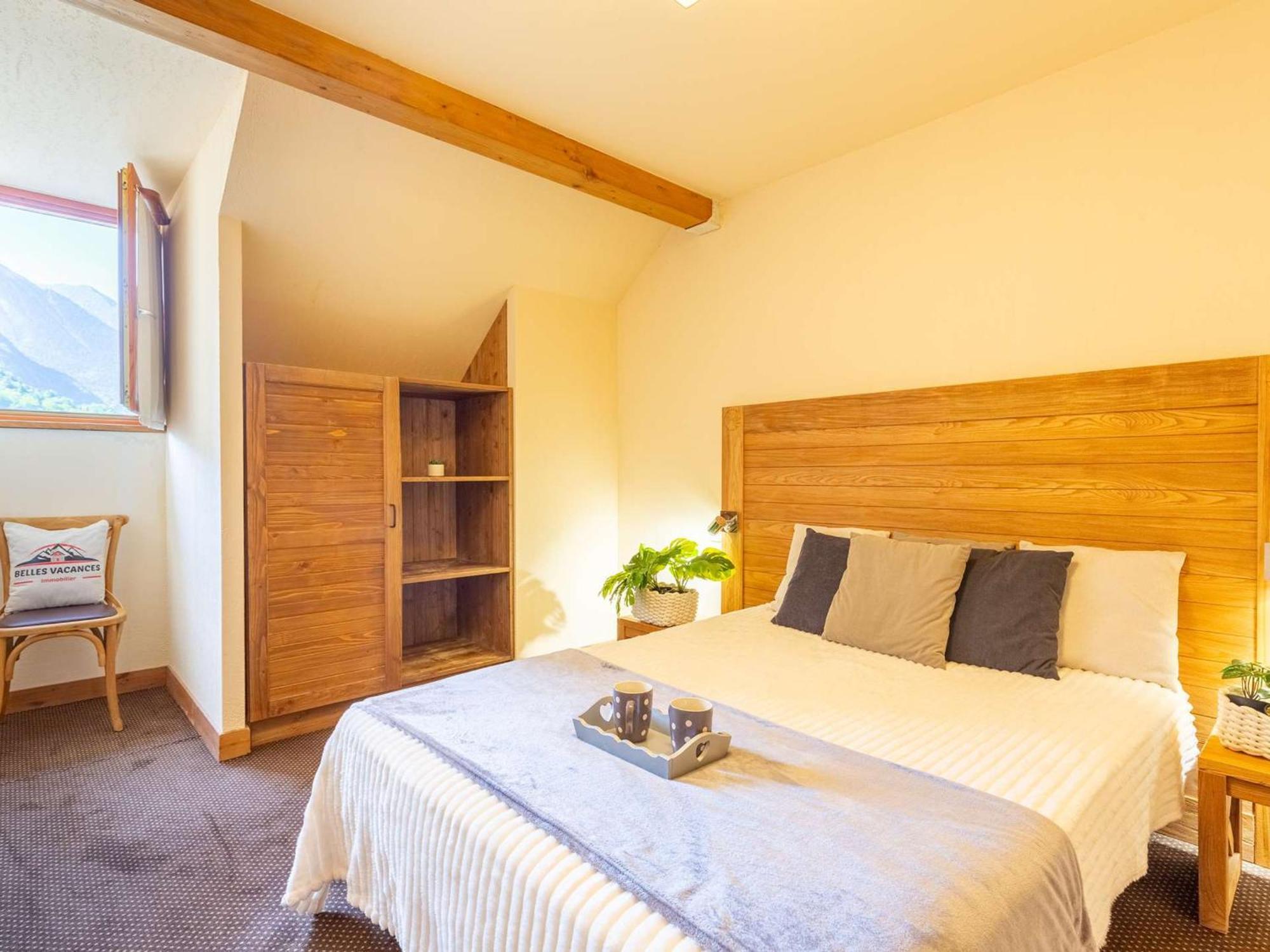 Appartement De 70 M² Au Centre-Ville Avec Piscine, Hammam, Sauna Et Balcon Bien Expose - Fr-1-296-392 Saint-Lary-Soulan Eksteriør billede
