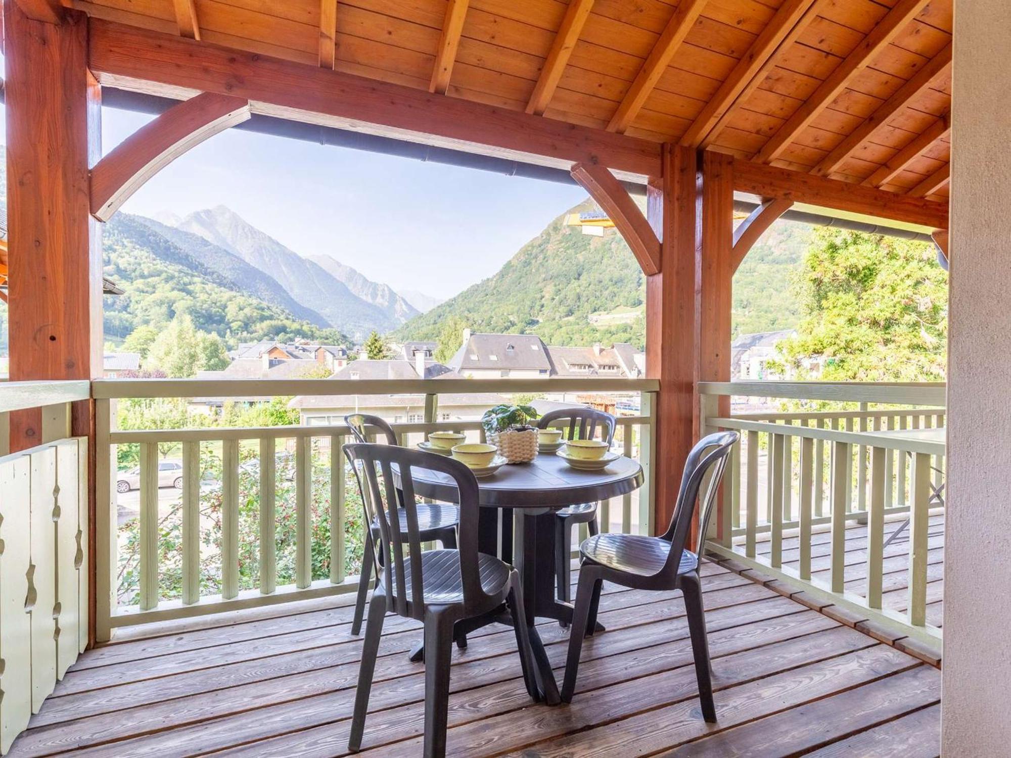 Appartement De 70 M² Au Centre-Ville Avec Piscine, Hammam, Sauna Et Balcon Bien Expose - Fr-1-296-392 Saint-Lary-Soulan Eksteriør billede