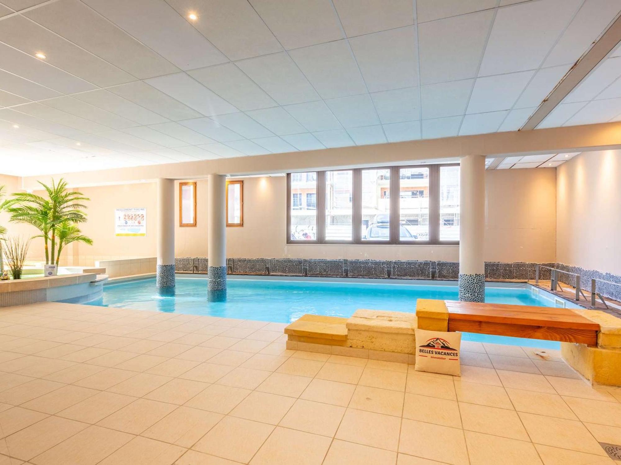 Appartement De 70 M² Au Centre-Ville Avec Piscine, Hammam, Sauna Et Balcon Bien Expose - Fr-1-296-392 Saint-Lary-Soulan Eksteriør billede